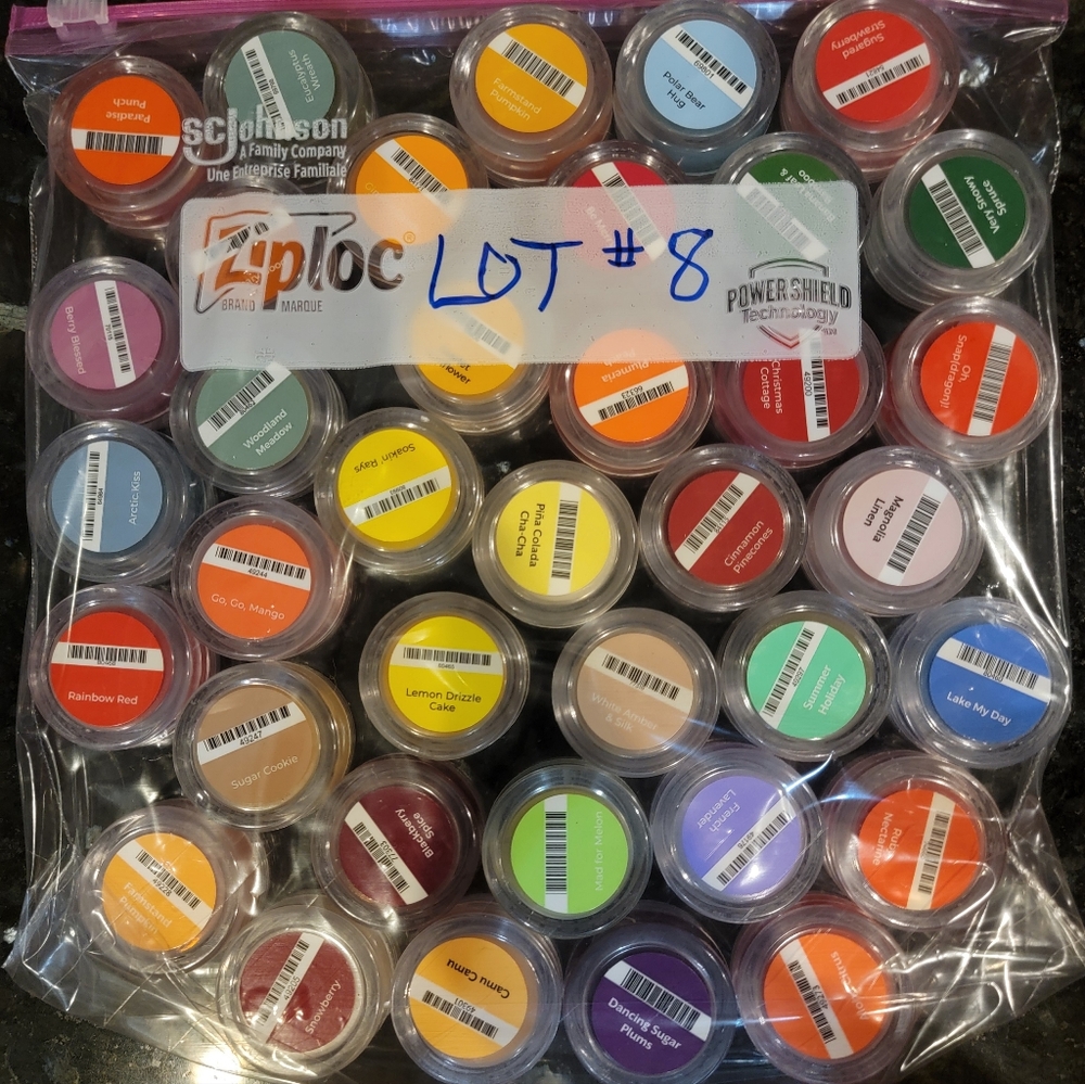 *Lot 8* Scentsy Wax Samples 36+ Per Bag